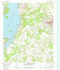 Bridgeport West 1960 topographic map thumbnail