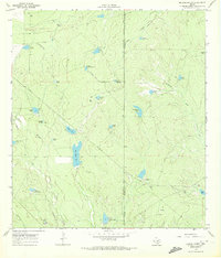 Briscoe Ranch 1969 topographic map thumbnail