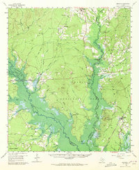 Broaddus 1958 topographic map thumbnail
