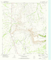 Castle Gap 1974 topographic map thumbnail