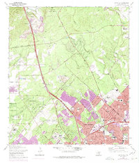 Castle Hills 1967 topographic map thumbnail