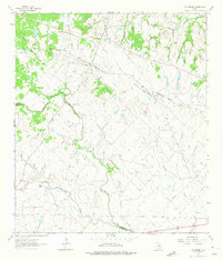 Cat Spring 1963 topographic map thumbnail