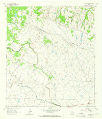 Cat Spring 1963 topographic map thumbnail