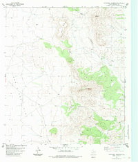 Cathedral Mountain 1983 topographic map thumbnail