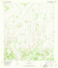 Cave Mesa SE 1980 topographic map preview