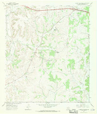 Caverns Of Sonora 1967 topographic map thumbnail