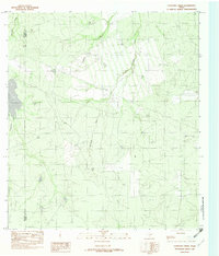 Cayetano Creek 1982 topographic map thumbnail
