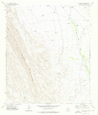 Cedar Arroyo 1972 topographic map thumbnail