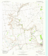 Cedar Bend 1950 topographic map thumbnail