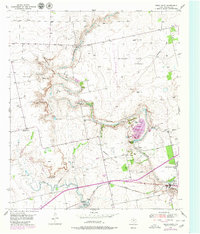 Cedar Bend 1950 topographic map preview