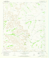 Cedar Canyon 1970 topographic map thumbnail