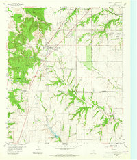 Cedar Hill 1959 topographic map thumbnail