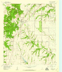 Cedar Hill 1959 topographic map thumbnail