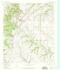 Cedar Hill 1959 topographic map thumbnail