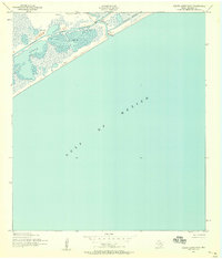 Cedar Lakes East 1943 topographic map thumbnail