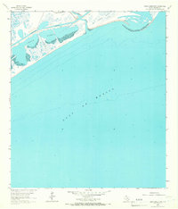 Cedar Lakes East 1964 topographic map thumbnail