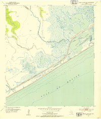 Cedar Lakes West 1952 topographic map thumbnail