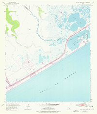 Cedar Lakes West 1952 topographic map thumbnail