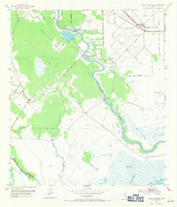 Cedar Lane NE 1952 topographic map thumbnail