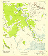 Cedar Lane NE 1952 topographic map thumbnail