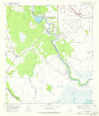 Cedar Lane NE 1952 topographic map thumbnail