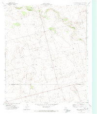 Cedar Point Ranch 1970 topographic map thumbnail