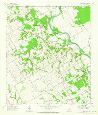 Cedar Springs 1962 topographic map thumbnail