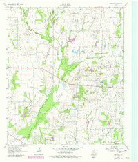 Cedarvale 1962 topographic map preview