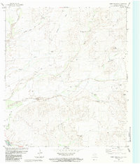 Cerro Redondo 1983 topographic map thumbnail