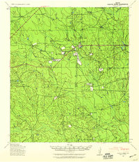 Chacon Creek topographic map thumbnail