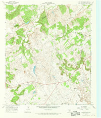 Chalk Mountain 1966 topographic map thumbnail