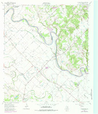 Chances Store 1962 topographic map preview