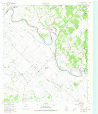 Chances Store 1962 topographic map preview
