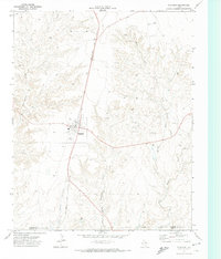 Channing 1971 topographic map thumbnail