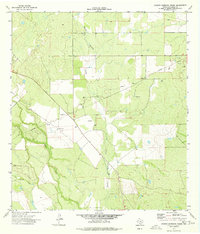 Charco Marrano Creek 1974 topographic map thumbnail