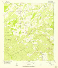 Cherokee 1956 topographic map thumbnail
