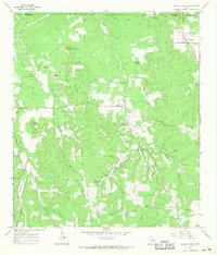 Cherry Spring 1967 topographic map thumbnail