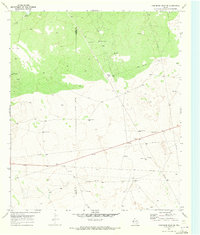 Cheyenne Draw SE 1970 topographic map thumbnail