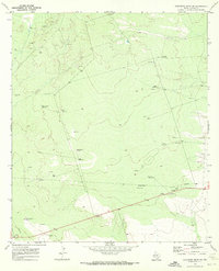 Cheyenne Draw SW 1969 topographic map thumbnail
