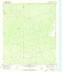 Cheyenne Draw 1970 topographic map thumbnail