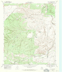 China Canyon 1968 topographic map thumbnail
