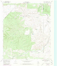 China Canyon 1968 topographic map thumbnail