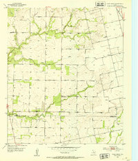 China Grove 1952 topographic map thumbnail