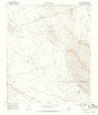 China Ranch 1968 topographic map thumbnail