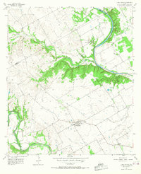 China Springs 1957 topographic map thumbnail