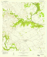 China Springs 1957 topographic map thumbnail