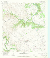 China Springs 1957 topographic map thumbnail
