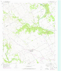 China Springs 1957 topographic map thumbnail