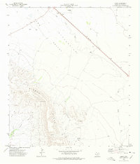 Chispa 1972 topographic map thumbnail