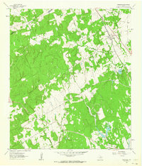 Chriesman 1962 topographic map thumbnail